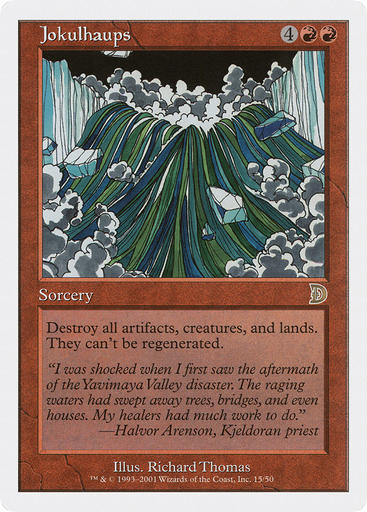 Jokulhaups (DKM-015) [Misc] Deckmasters MTG Single Wizards of the Coast