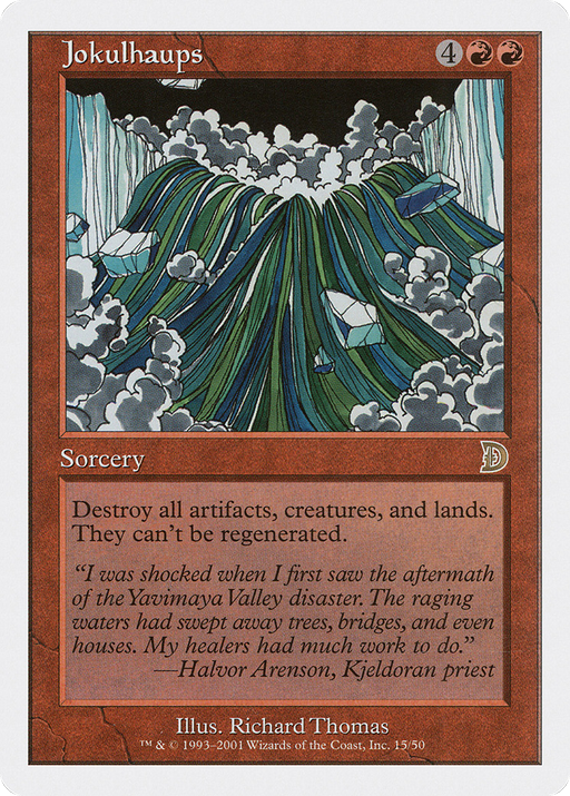 Jokulhaups (DKM-015) [Misc] Deckmasters MTG Single Wizards of the Coast