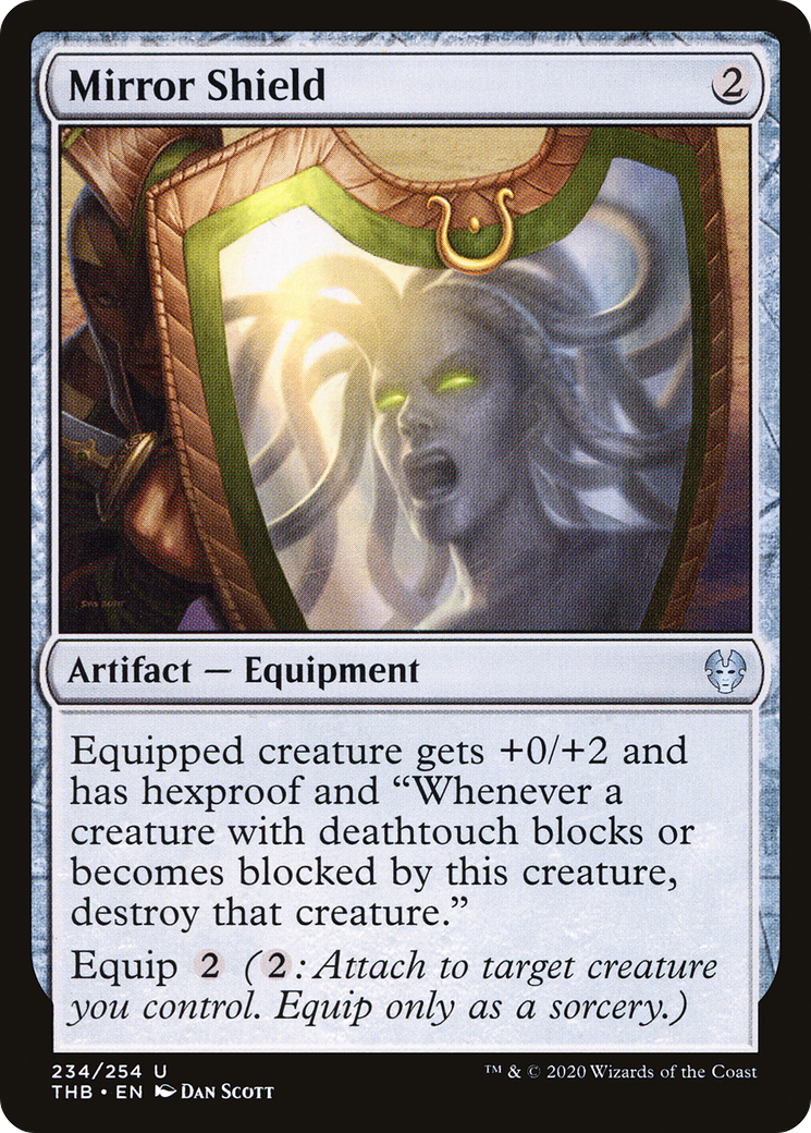 Mirror Shield (THB-234) [Theros Beyond Death] MTG Single Wizards of the Coast