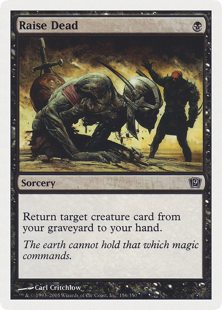 Raise Dead (9ED-) [9th Edition] Foil MTG Single Wizards of the Coast