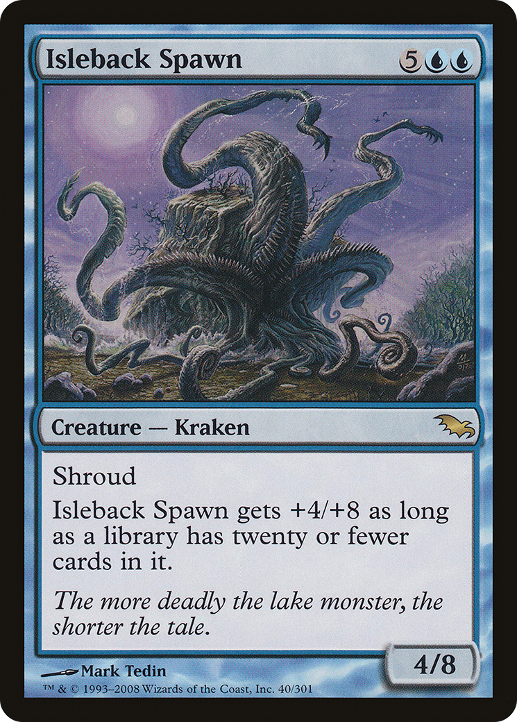 Isleback Spawn (SHM-040) [Shadowmoor] Foil MTG Single Wizards of the Coast