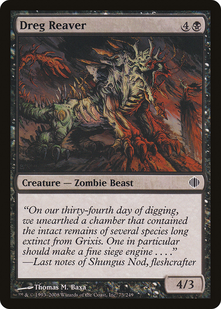 Dreg Reaver (ALA-073) [Shards of Alara] MTG Single Wizards of the Coast