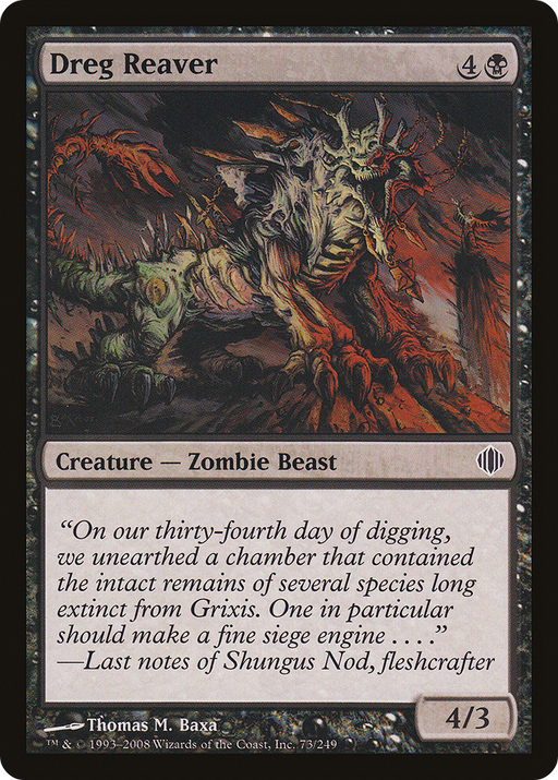 Dreg Reaver (ALA-073) [Shards of Alara] MTG Single Wizards of the Coast