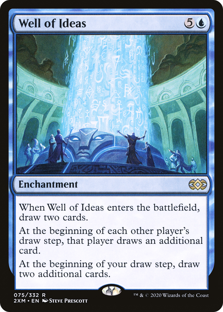 Well of Ideas (2XM-075) [Double Masters] MTG Single Wizards of the Coast