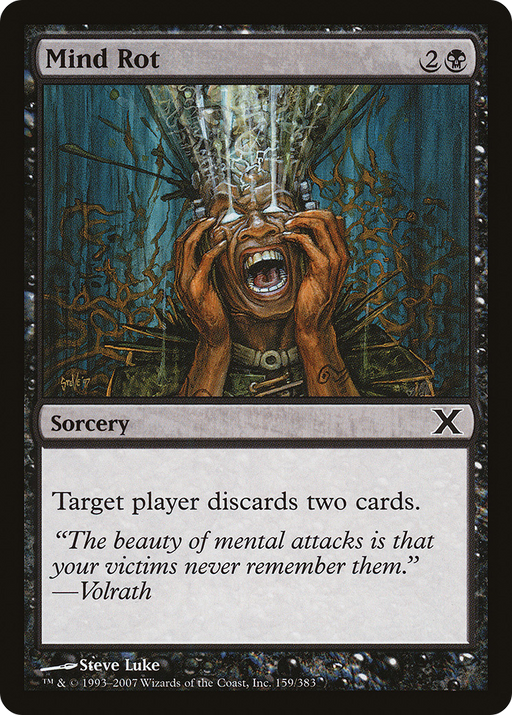 Mind Rot (10E-159) [Tenth Edition] MTG Single Wizards of the Coast