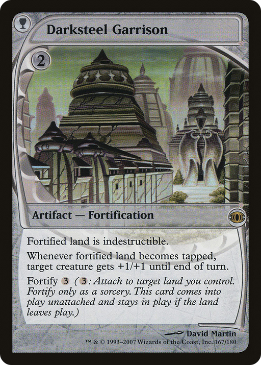 Darksteel Garrison (FUT-167) [Future Sight] MTG Single Wizards of the Coast
