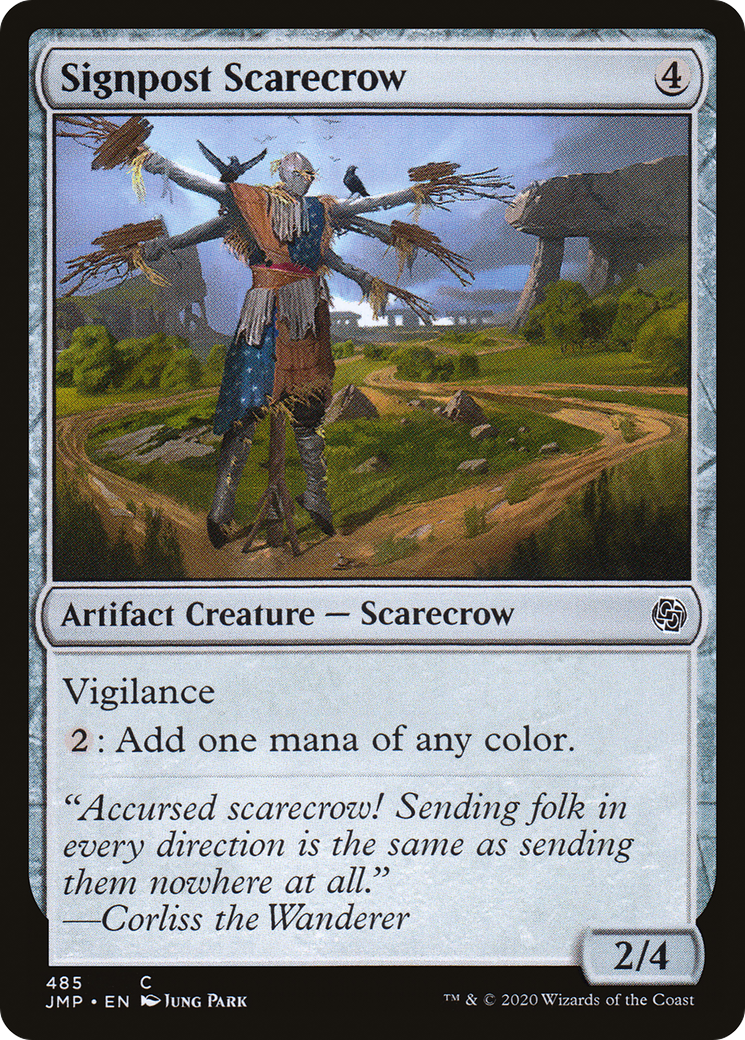 Signpost Scarecrow (JMP-485) [Jumpstart] MTG Single Wizards of the Coast