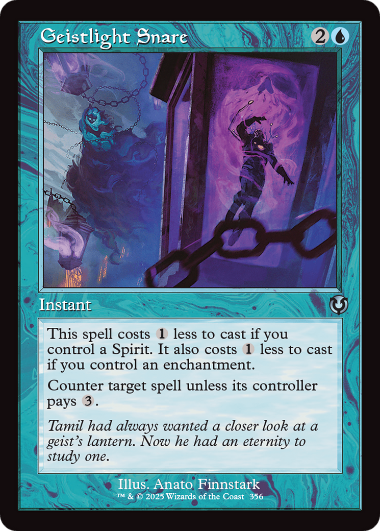 Geistlight Snare (INR-356) [Innistrad Remastered] Foil MTG Single Wizards of the Coast