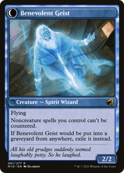 Malevolent Hermit (MID-061) [Innistrad: Midnight Hunt] Foil MTG Single Wizards of the Coast