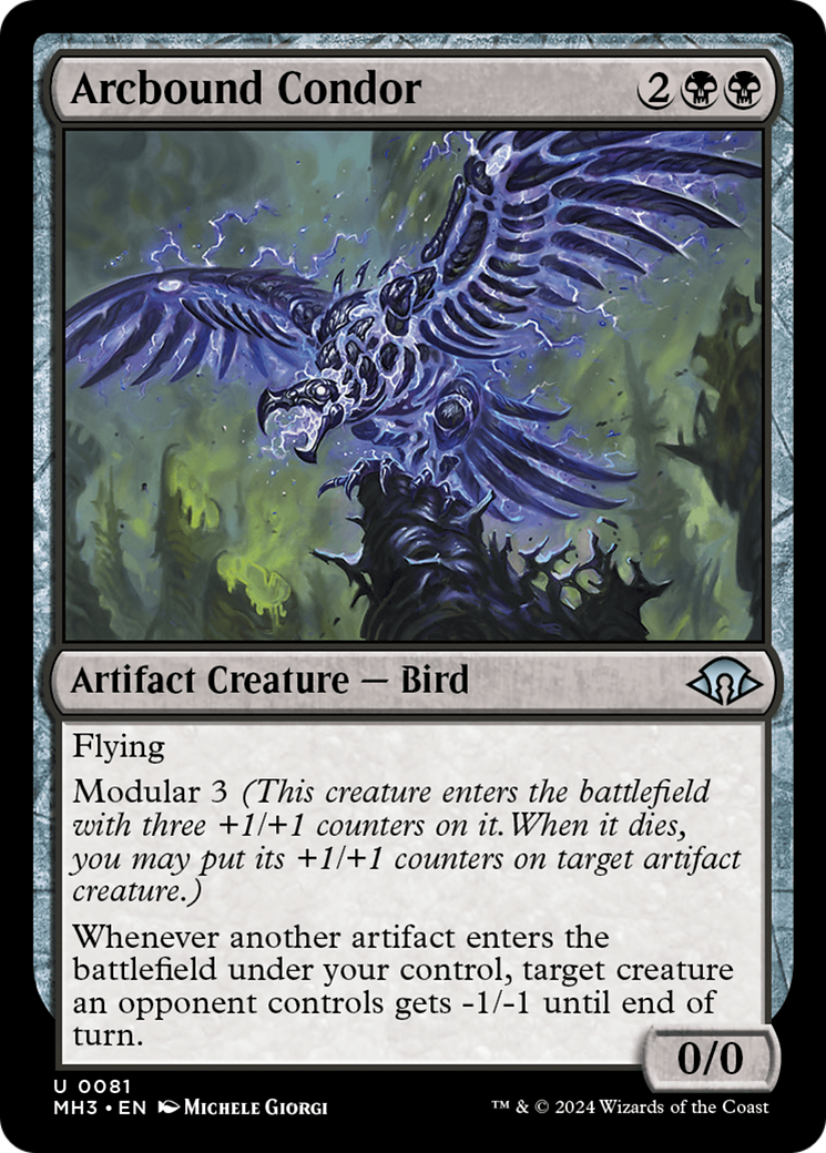 Arcbound Condor (MH3-081) [Modern Horizons 3] MTG Single Wizards of the Coast