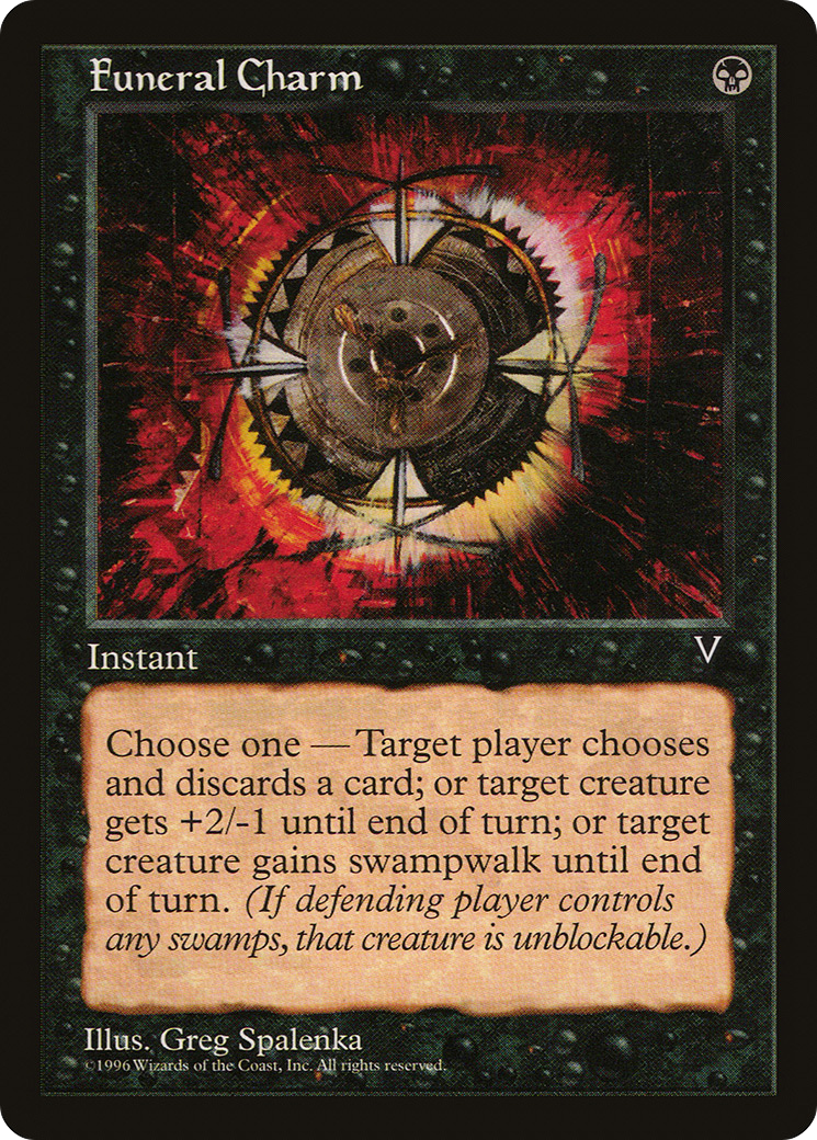 Funeral Charm (VIS-061) [Visions] MTG Single Wizards of the Coast
