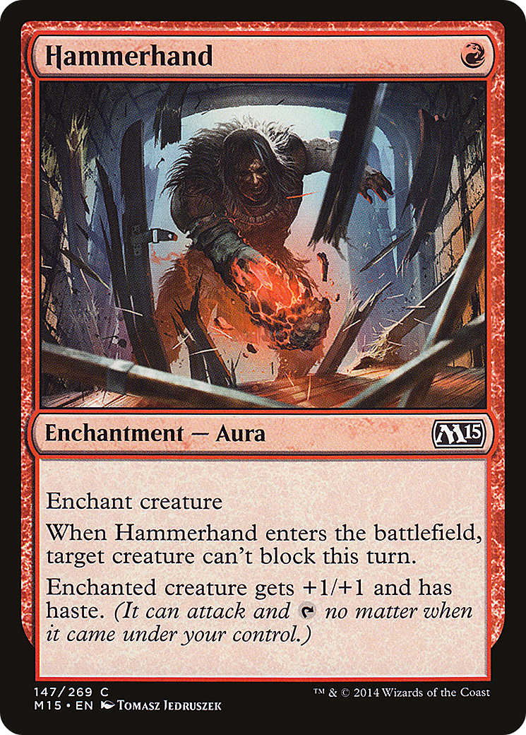 Hammerhand (M15-147) [Magic 2015] Foil MTG Single Wizards of the Coast