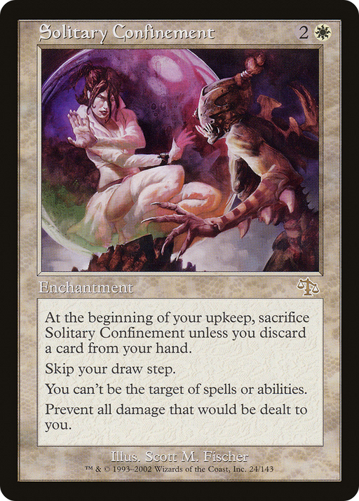 Solitary Confinement (JUD-024) [Judgment] Foil MTG Single Wizards of the Coast
