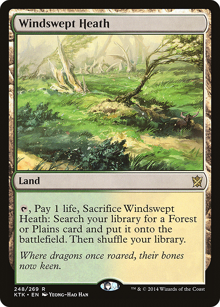 Windswept Heath (KTK-248) [Khans of Tarkir] MTG Single Wizards of the Coast