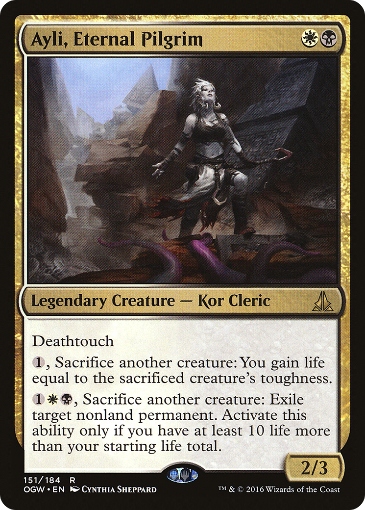 Ayli, Eternal Pilgrim (OGW-151) [Oath of the Gatewatch] Foil MTG Single Wizards of the Coast