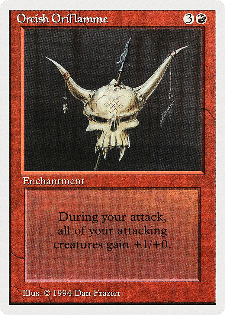 Orcish Oriflamme (SUM-169) [Misc] Summer Magic / Edgar MTG Single Wizards of the Coast