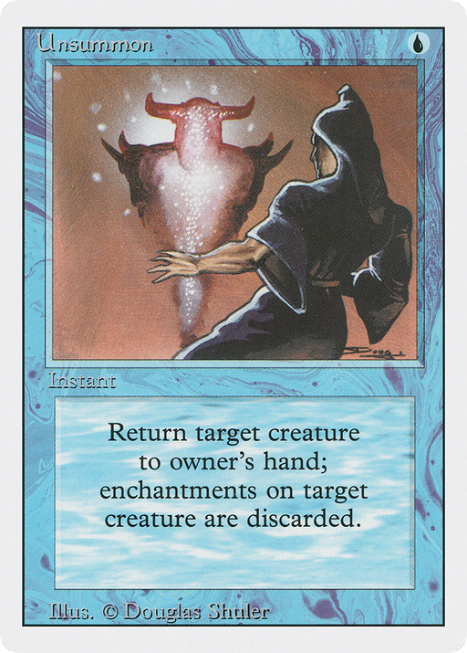 Unsummon (3ED-087) [Revised Edition] MTG Single Wizards of the Coast