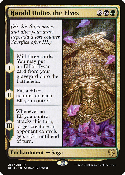 Harald Unites the Elves (KHM-213) [Kaldheim] MTG Single Wizards of the Coast