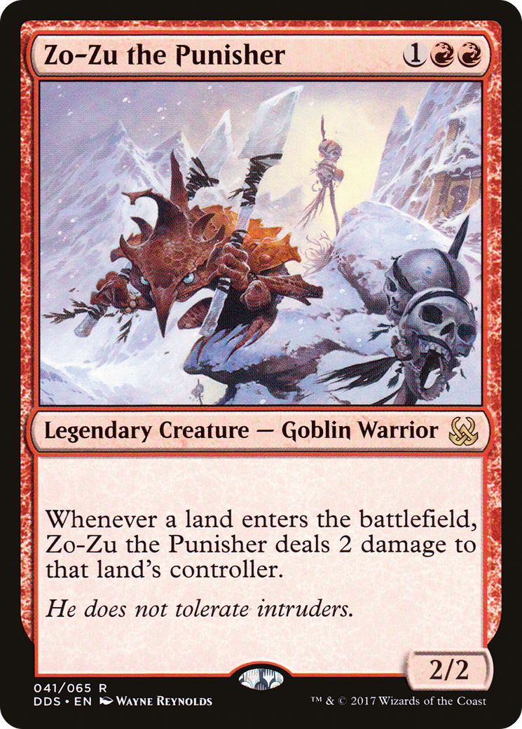 Zo-Zu the Punisher (DDS-041) [Misc] Duel Decks: Mind vs. Might MTG Single Wizards of the Coast