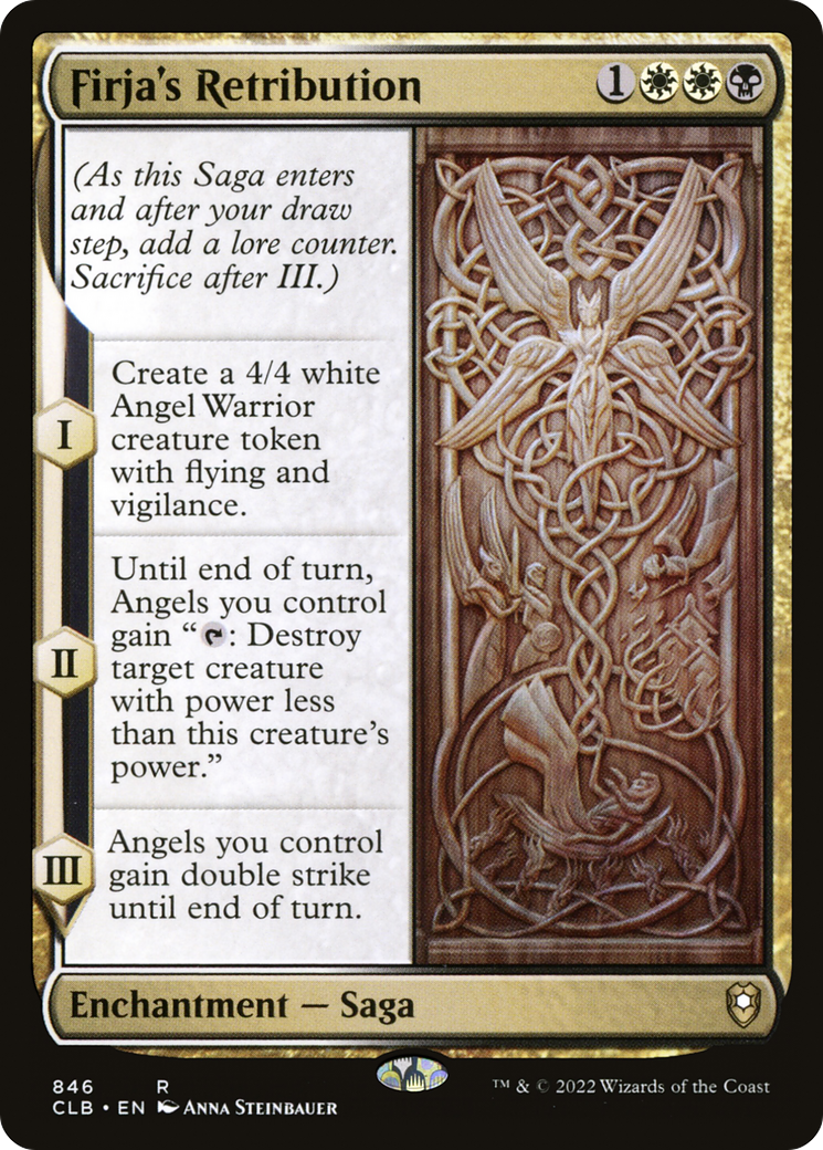 Firja's Retribution (CLB-846) [Commander Legends: Battle for Baldur's Gate] MTG Single Wizards of the Coast