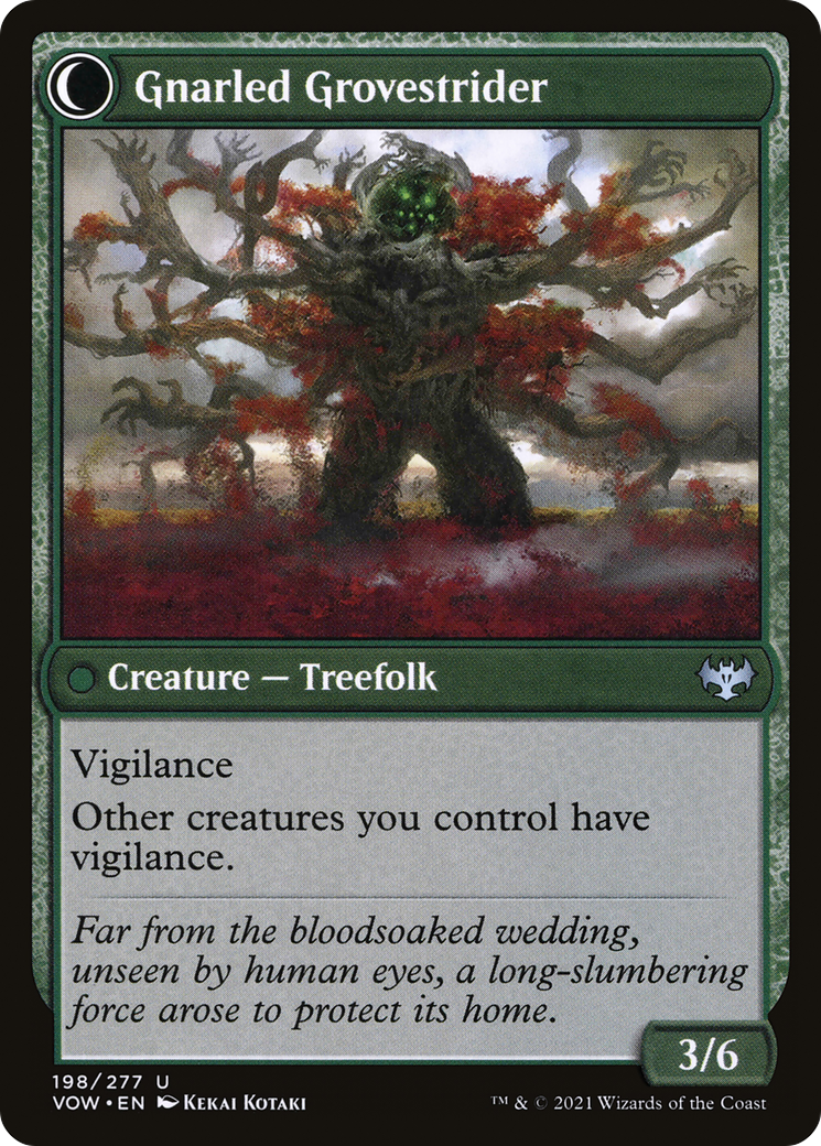 Dormant Grove (VOW-198) [Innistrad: Crimson Vow] Foil MTG Single Wizards of the Coast