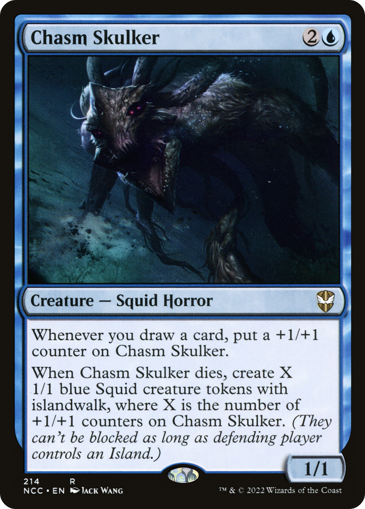 Chasm Skulker (NCC-214) [New Capenna Commander] MTG Single Wizards of the Coast