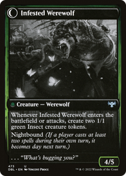 Infestation Expert (DBL-473) [Innistrad: Double Feature] MTG Single Wizards of the Coast