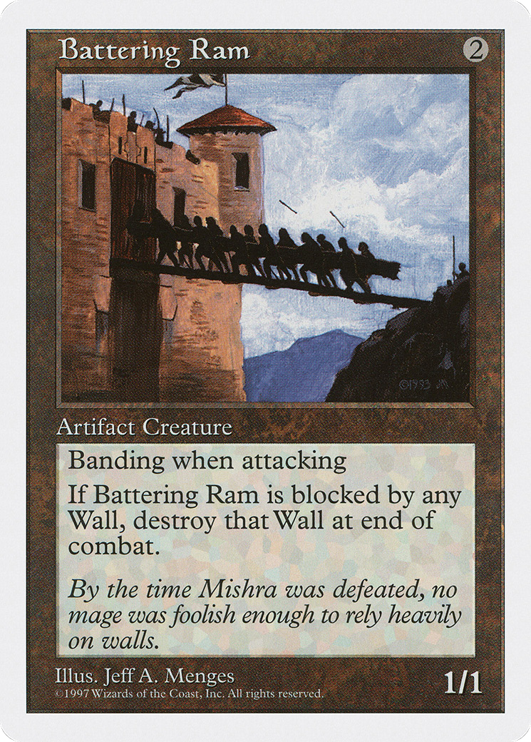 Battering Ram (5ED-353) [Fifth Edition] MTG Single Wizards of the Coast