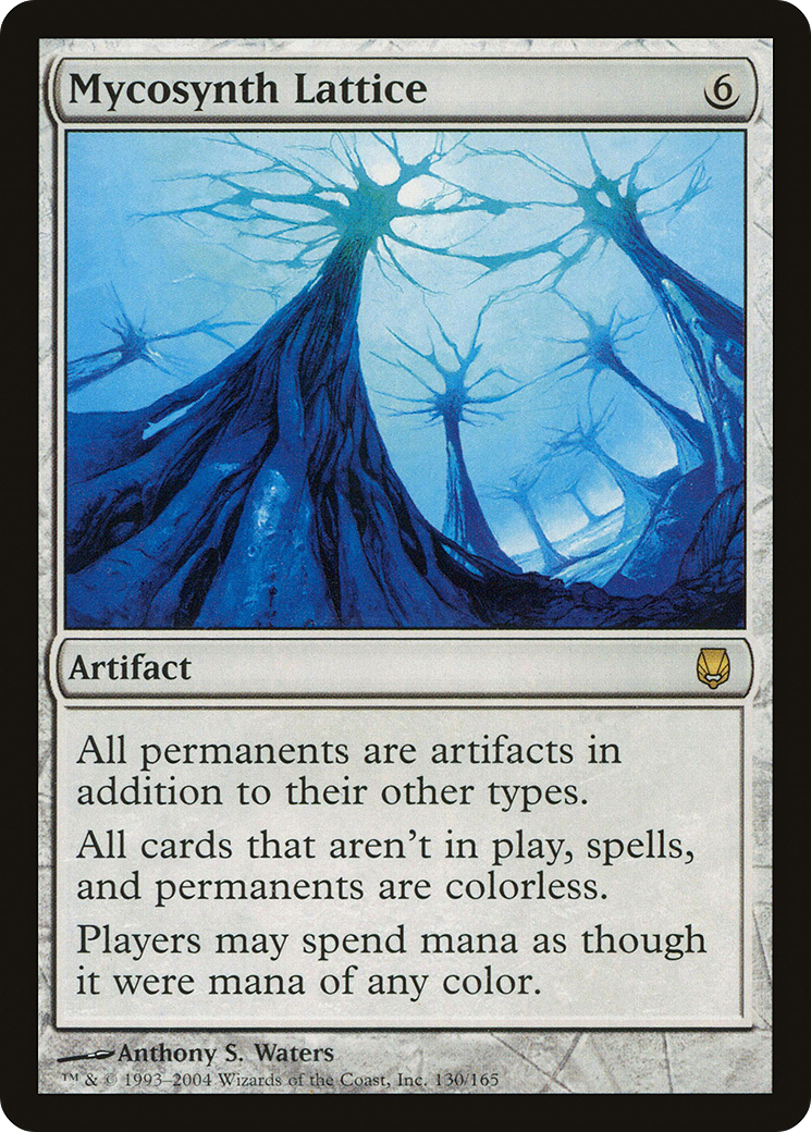 Mycosynth Lattice (DST-130) [Darksteel] Foil MTG Single Wizards of the Coast