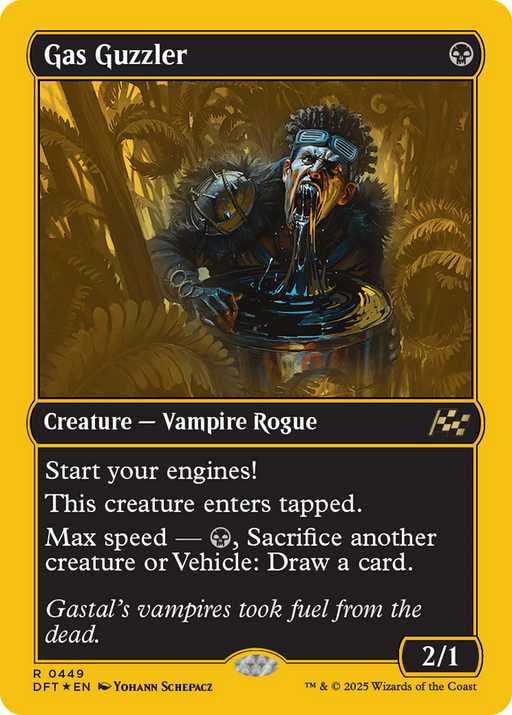 Gas Guzzler (First-Place Foil) (DFT-449) [Aetherdrift] Foil MTG Single Wizards of the Coast