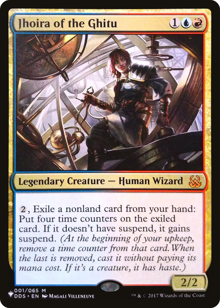 Jhoira of the Ghitu (LIST-DDS-1) [Mystery Booster] The List MTG Single Wizards of the Coast