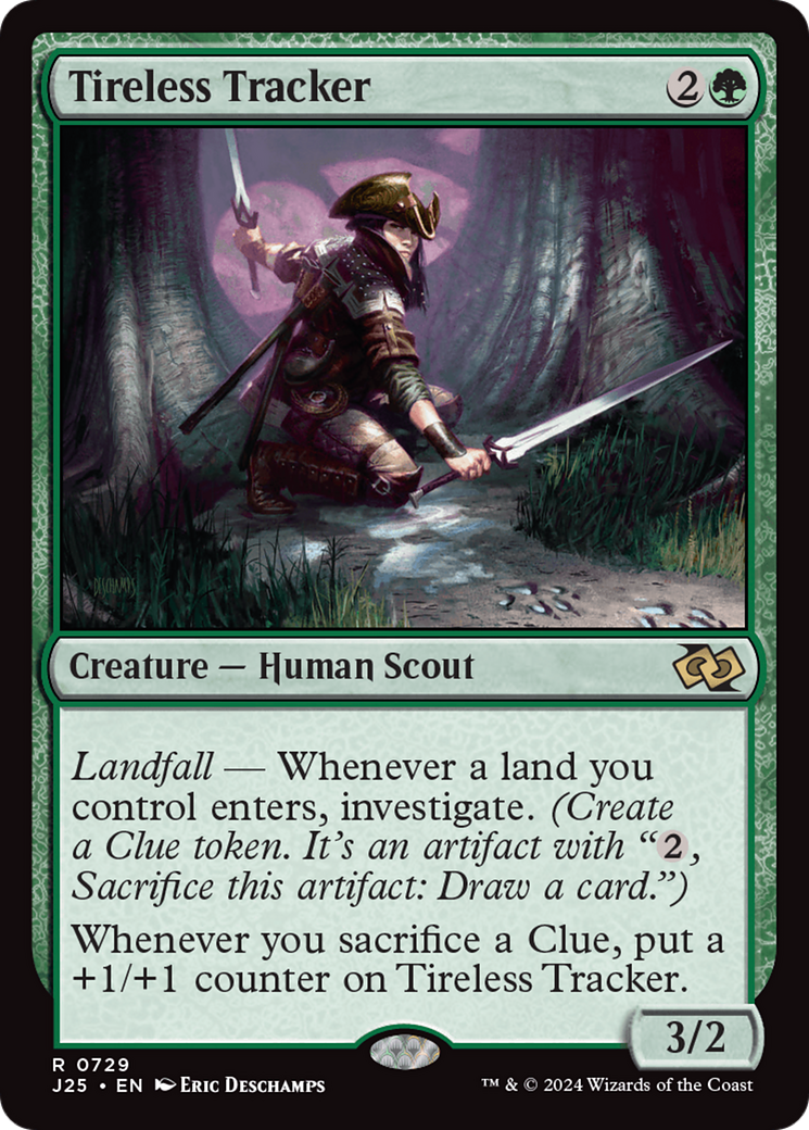 Tireless Tracker (J25-729) [Foundations Jumpstart] MTG Single Wizards of the Coast