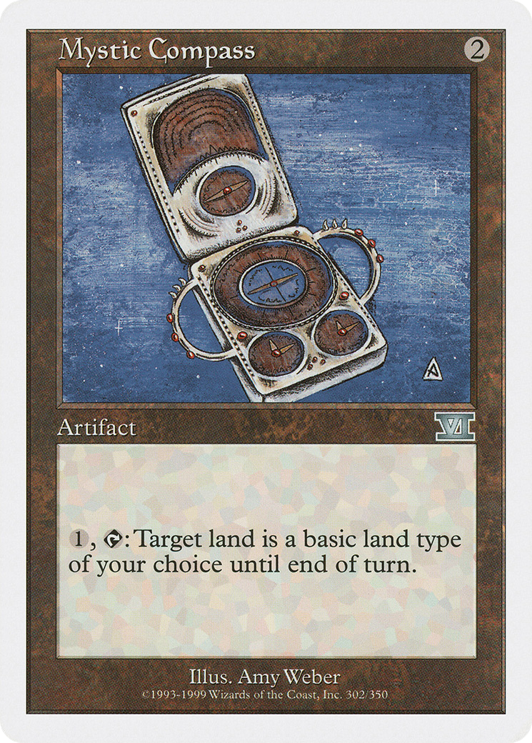 Mystic Compass (6ED-302) [Classic Sixth Edition] MTG Single Wizards of the Coast