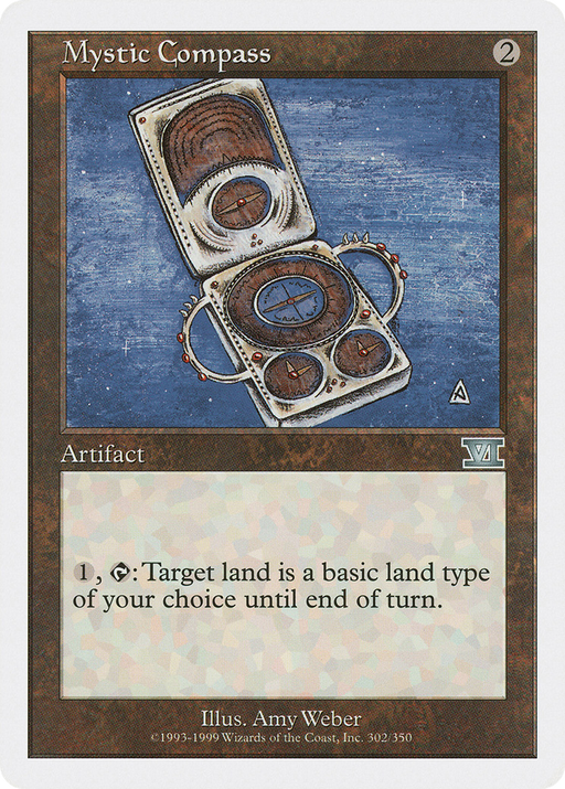 Mystic Compass (6ED-302) [Classic Sixth Edition] MTG Single Wizards of the Coast