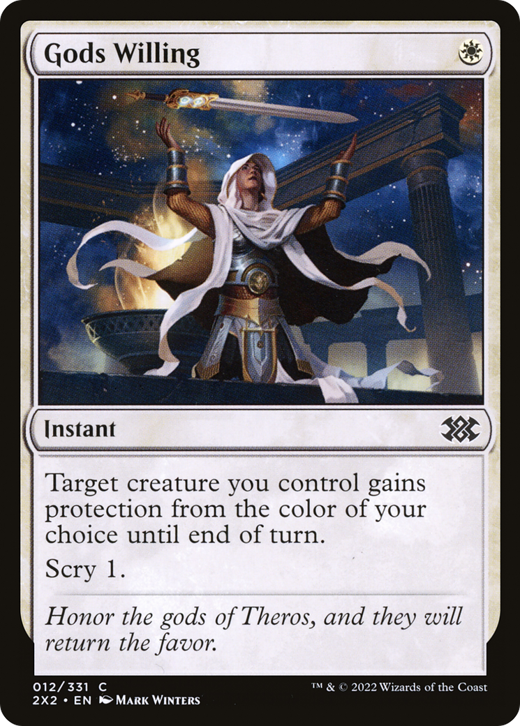 Gods Willing (2X2-012) [Double Masters 2022] MTG Single Wizards of the Coast