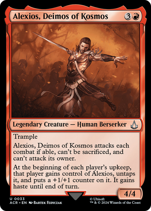 Alexios, Deimos of Kosmos (ACR-033) [Assassin's Creed] MTG Single Wizards of the Coast
