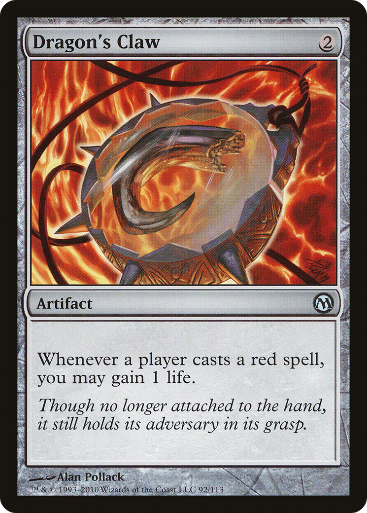 Dragon's Claw (DPA-092) [Misc] Duels of the Planeswalkers MTG Single Wizards of the Coast