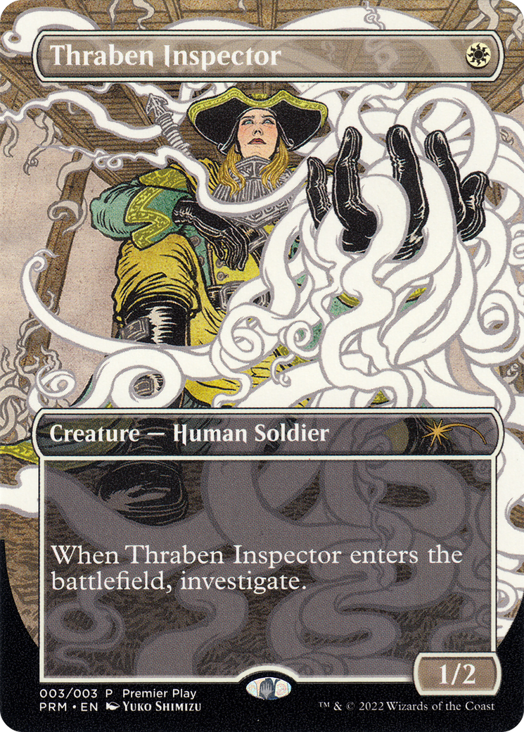 Thraben Inspector (PTP-003) [Misc] Regional Championship Qualifiers 2022 (Borderless) MTG Single Wizards of the Coast