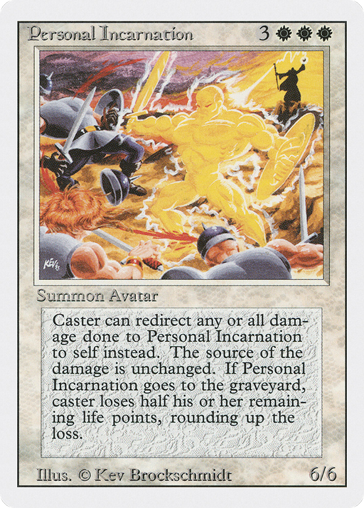 Personal Incarnation (3ED-031) [Revised Edition] MTG Single Wizards of the Coast