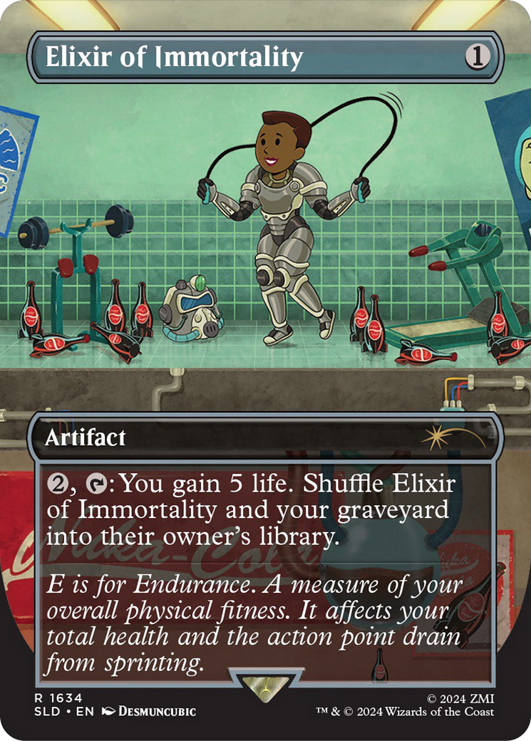Elixir of Immortality (SLD-1634) [Secret Lair] Drop (Borderless) MTG Single Wizards of the Coast