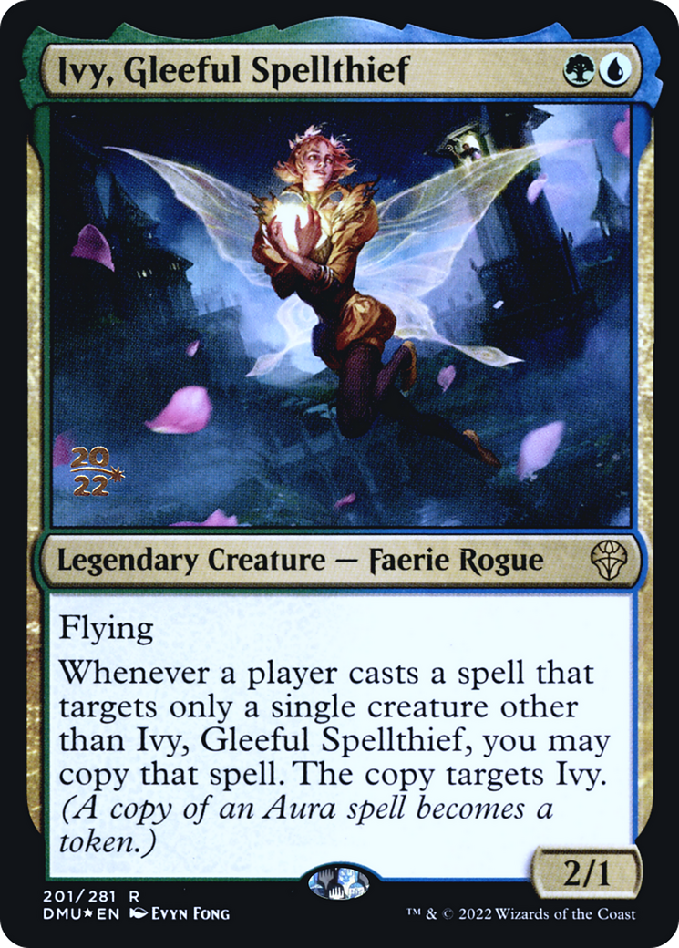 Ivy, Gleeful Spellthief (PRE-201) [Dominaria United Promos] Foil MTG Single Wizards of the Coast