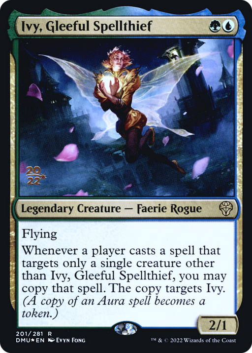 Ivy, Gleeful Spellthief (PRE-201) [Dominaria United Promos] Foil MTG Single Wizards of the Coast