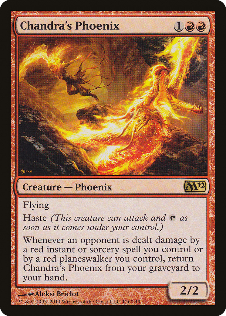 Chandra's Phoenix (M12-126) [Magic 2012] MTG Single Wizards of the Coast