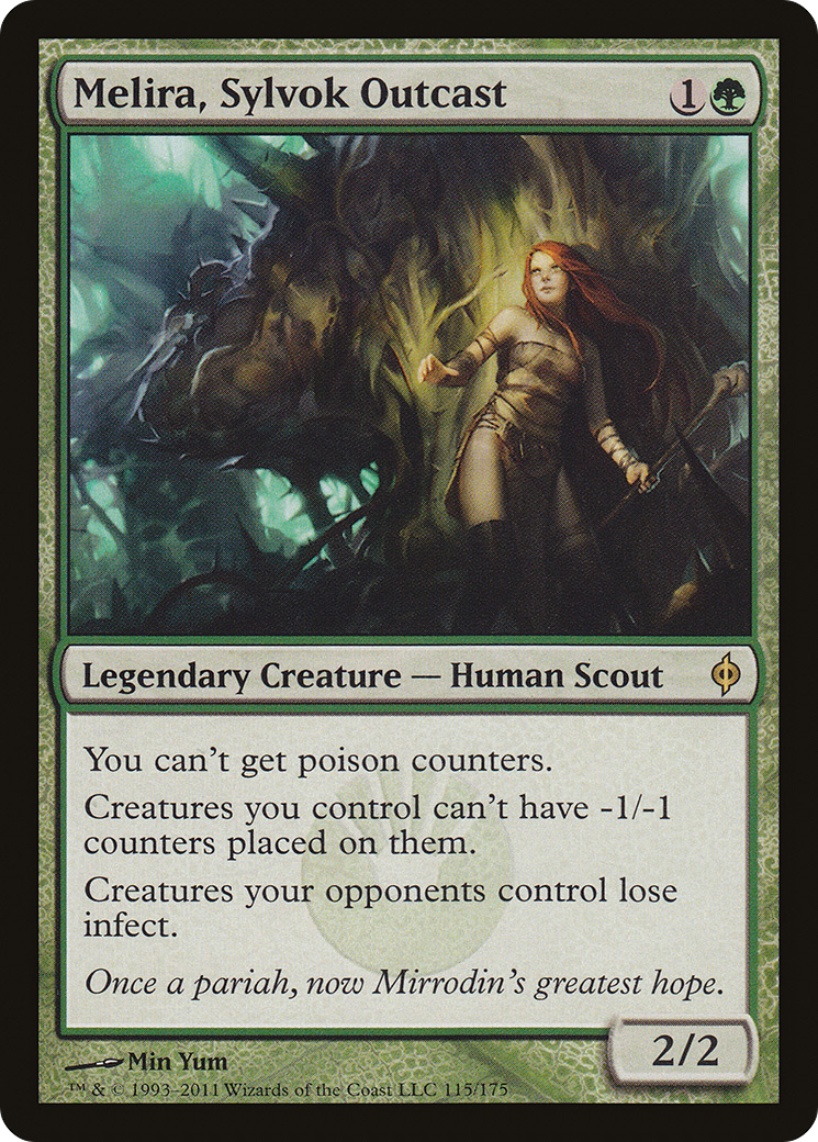 Melira, Sylvok Outcast (NPH-115) [New Phyrexia] MTG Single Wizards of the Coast