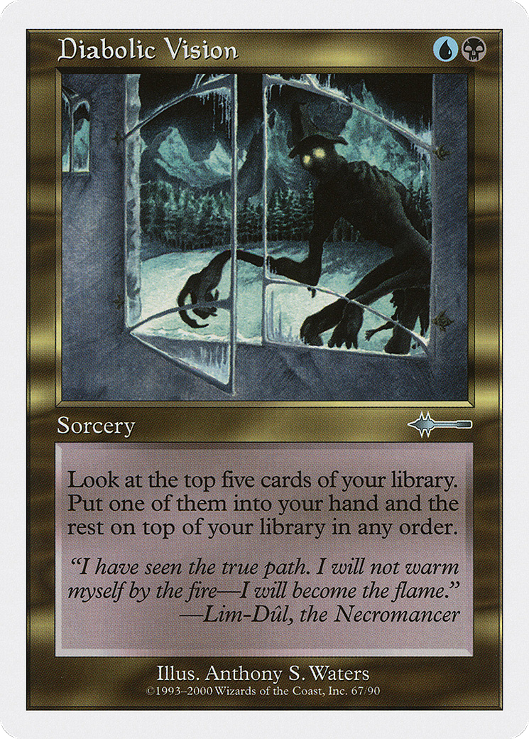 Diabolic Vision (BTD-067) [Misc] Beatdown Box Set MTG Single Wizards of the Coast