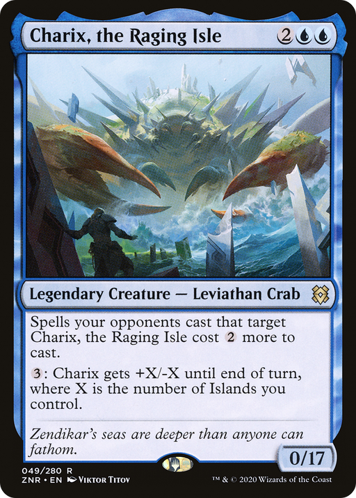 Charix, the Raging Isle (ZNR-049) [Zendikar Rising] MTG Single Wizards of the Coast