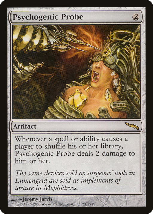 Psychogenic Probe (MRD-231) [Mirrodin] MTG Single Wizards of the Coast