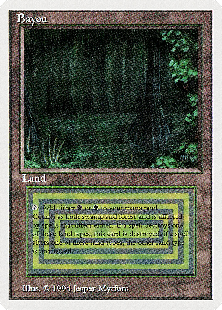 Bayou (SUM-283) [Misc] Summer Magic / Edgar MTG Single Wizards of the Coast