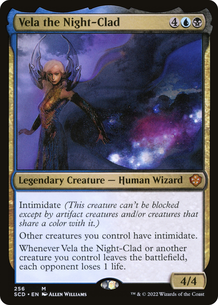 Vela the Night-Clad (SCD-256) [Starter Commander Decks] MTG Single Wizards of the Coast
