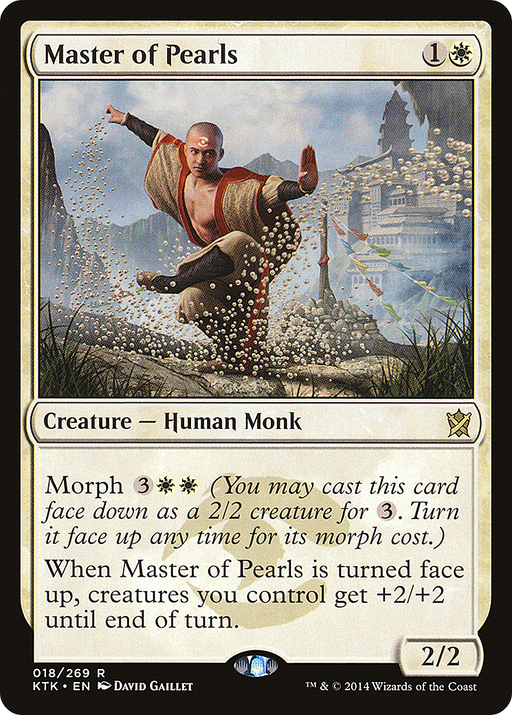 Master of Pearls (KTK-018) [Khans of Tarkir] MTG Single Wizards of the Coast